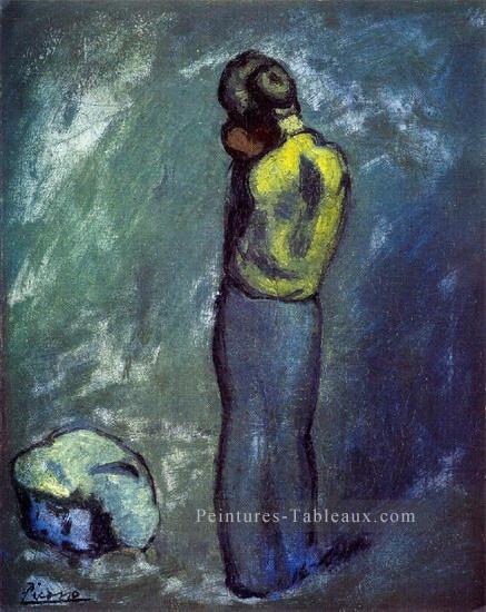 Mère et enfant 1902 cubisme Pablo Picasso Peintures à l'huile